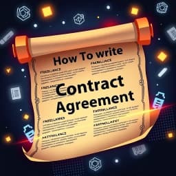How to Write Contract Agreement icon