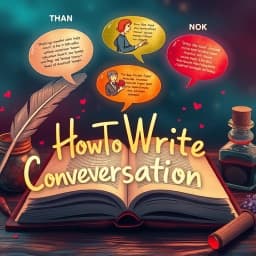 How to Write Conversation in a Book icon