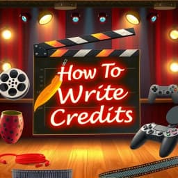 How to Write Credits icon