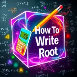 How to Write Cube Root icon