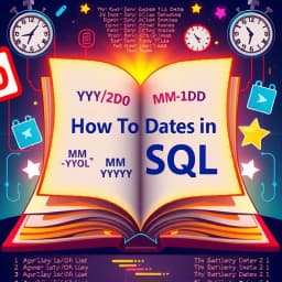 How to Write Dates in SQL icon