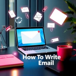 How to Write Email with Attachment Sample PDF icon