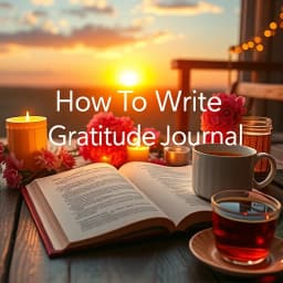 How to Write Gratitude Journal icon