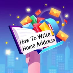 How to Write Home Address icon