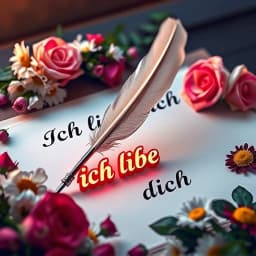 How to Write I Love You in German icon