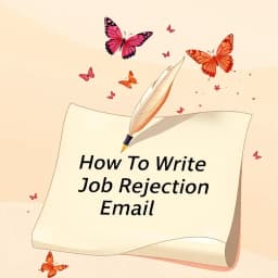 How to Write Job Rejection Email icon