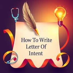 How to Write Letter of Intent for Residency icon