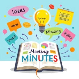 How to Write Meeting Minutes Sample icon