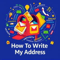 How to Write My Address icon