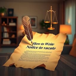 How to Write Notice to Vacate icon