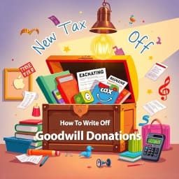 How to Write Off Goodwill Donations icon