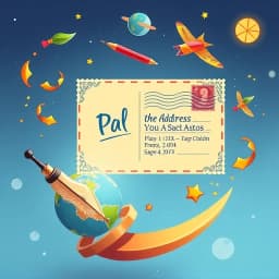 How to Write Postcard Address icon