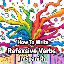 How to Write Reflexive Verbs in Spanish icon
