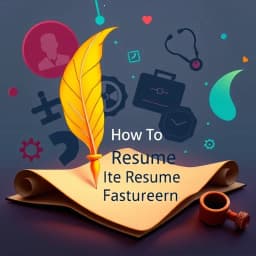 How to Write Resume Introduction icon