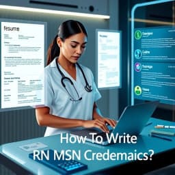How to Write RN MSN Credentials icon