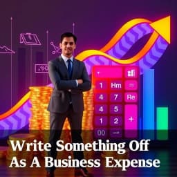 How to Write Something Off as a Business Expense icon