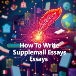 How to Write Supplemental Essays icon