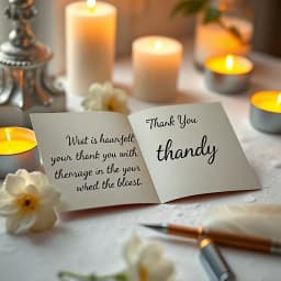 How to Write Thank You Cards for Funeral icon