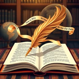 How to Write the Date in an Essay icon