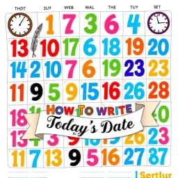 How to Write Today's Date icon