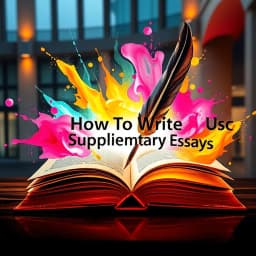 How to Write USC Supplemental Essays icon