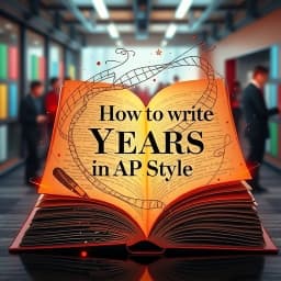 How to Write Years in AP Style icon