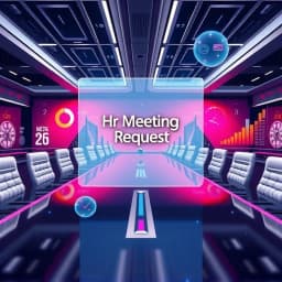 HR Meeting Request Email Template icon