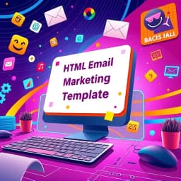 HTML Email Marketing Template icon