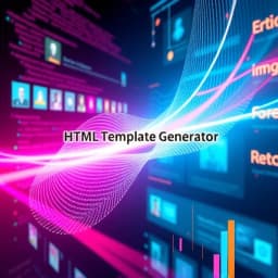 HTML Template Generator icon