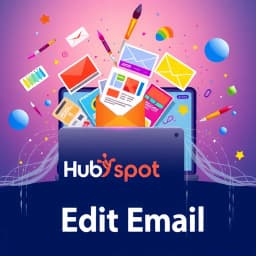 HubSpot Edit Email Template icon