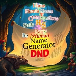 Human Name Generator DND icon