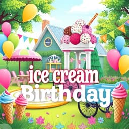 Ice Cream Birthday Party Ideas icon