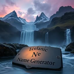 Icelandic Name Generator icon