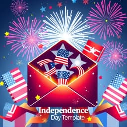 Independence Day Email Template icon