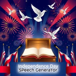 Independence Day Speech Generator icon