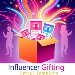 Influencer Gifting Email Template icon
