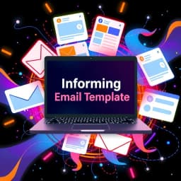Informing Email Template icon