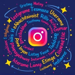 Instagram Username Generator with Name icon