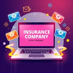Insurance Company Email Template icon
