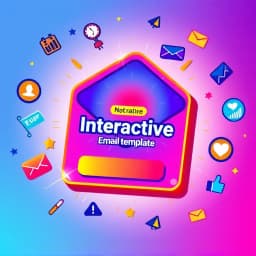 Interactive Email Template icon
