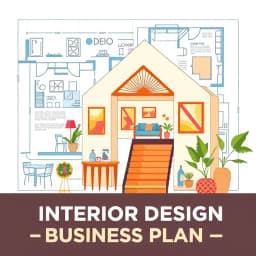 Interior Design Business Plan icon