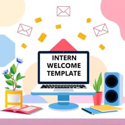 Intern Welcome Email Template icon