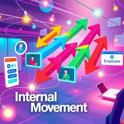 Internal Movement in Company Email Template icon