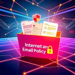 Internet and Email Policy Template icon
