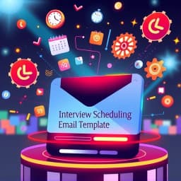 Interview Scheduling Email Template icon
