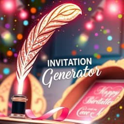Invitation Generator icon