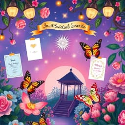 Invitation Illustration Generator icon