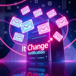 IT Change Notification Email Template icon