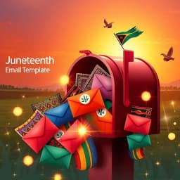 Juneteenth Email Template icon