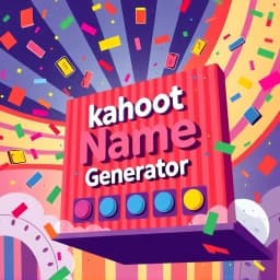 Kahoot Name Generator icon